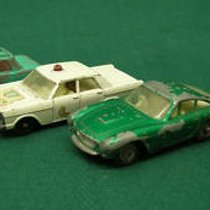 These Matchbox cars are below "Good" condition